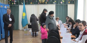 Голосование продолжается в Актюбинской области