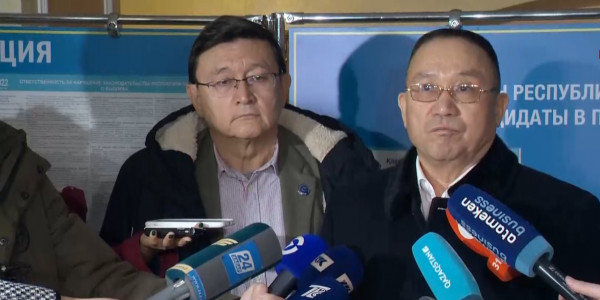 Нұрлан Әуесбаев дауыс берді