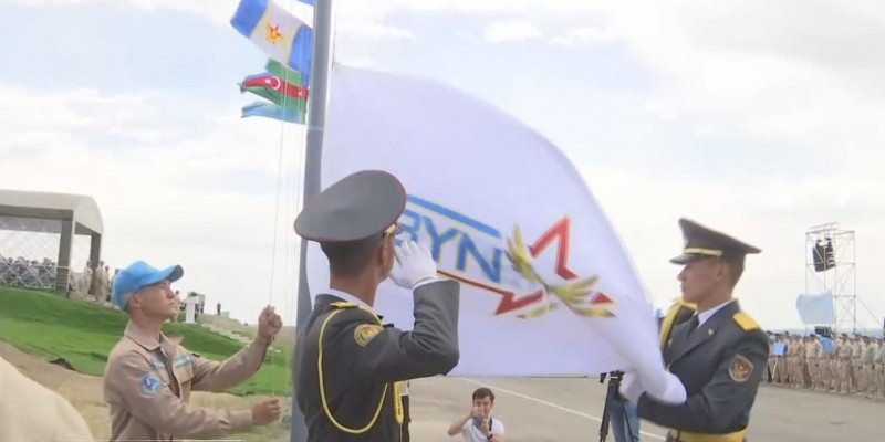 «Айбын» әскери-патриоттық жастар жиыны халықаралық деңгейде өтіп жатыр