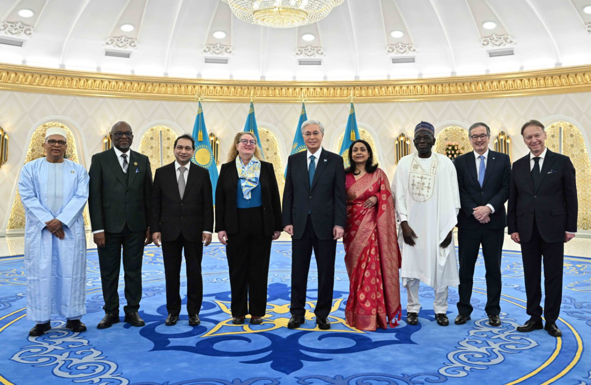 Касым-Жомарт Токаев принял верительные грамоты послов ряда государств