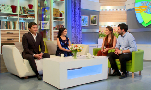 &laquo;Жаңа күн&raquo;. Әнші Баян Нұрмышова, әнші Ерлан Орынбасаров