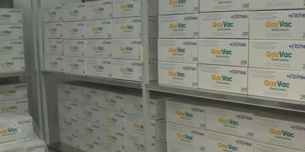 Произведена первая партия отечественной вакцины QazVac