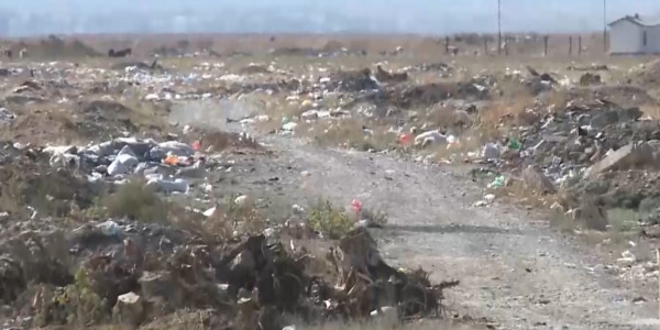 Түркістан облысында заңсыз қоқыс тастау дерегі тыйылмай тұр