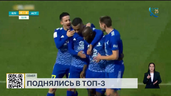 Футбольный клуб &laquo;Елимай&raquo; потерпел поражение от &laquo;Астаны&raquo;