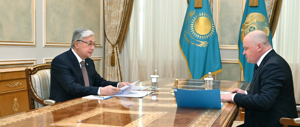 Тоқаев Қаржылық мониторинг агенттігінің төрағасын қабылдады