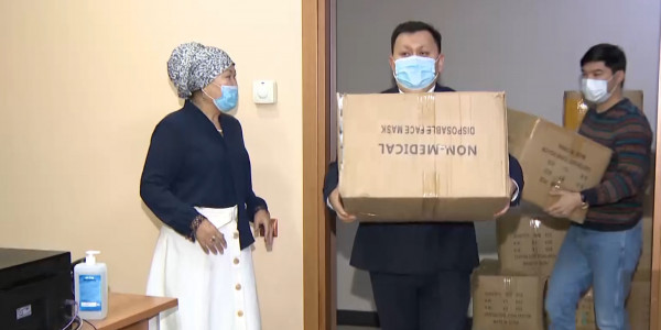 Шетелдегі қандастар індетпен күреске үлес қосты