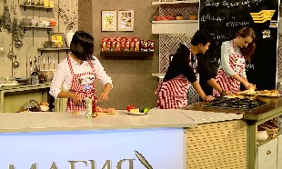 &laquo;Магия кухни&raquo;. Марьям Сатаева, А.Сулейменов