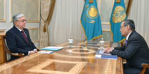 Глава государства принял президента Национальной академии наук