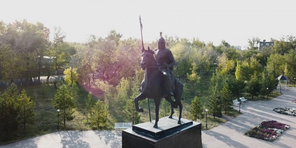 &laquo;Символы нашей родины&raquo;. Акмолинская область. Археологический и этнографический парк &laquo;Кумай&raquo;. Саккулак би