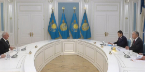 Президент Казахстана принял председателя Коллегии Евразийской экономической комиссии Михаила Мясниковича