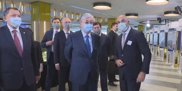 Президент Ақтаудағы бірқатар нысанды аралады