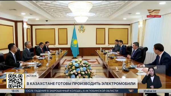 Производство электромобилей планируют наладить в Казахстане