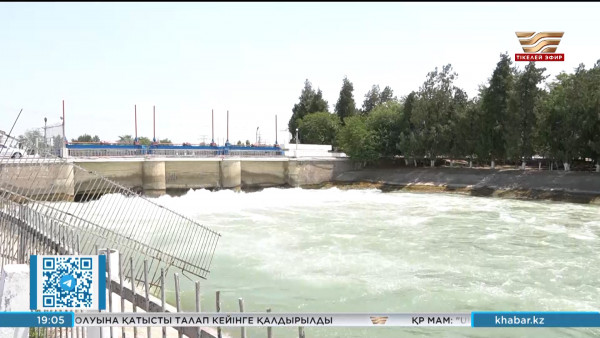 Шардара су қоймасына 11,1 текше метр су жіберіледі