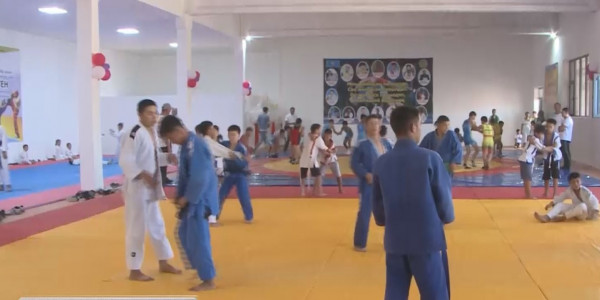 Новый спорткомплекс открылся в Туркестанской области