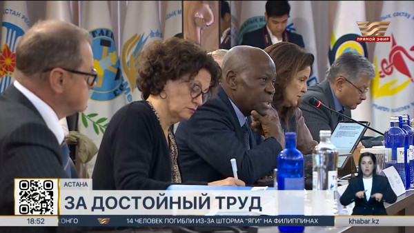 Глава Международной организации труда впервые прибыл с рабочим визитом в РК