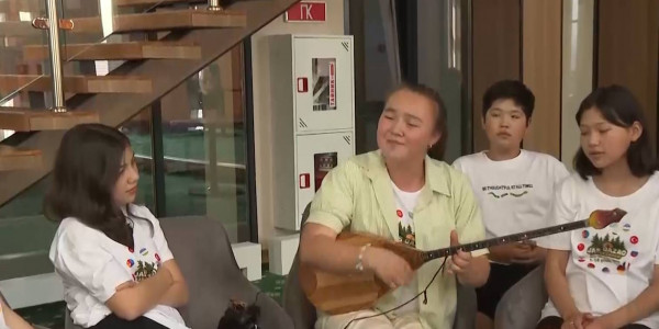 180 детей этнических казахов приехали в летний лагерь в Акмолинской области