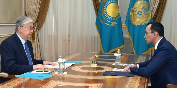 Тоқаев Парламент Сенатының Төрағасын қабылдады