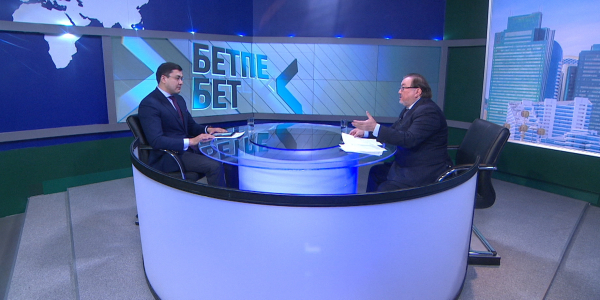 &laquo;Ұлы даланың жеті қыры&raquo;. Ұлықбек Есдәулет. &laquo;Бетпе-бет&raquo;