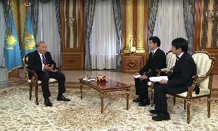 Елбасы Нұрсұлтан Назарбаевтың NHK телерадио хабарлар тарату корпорациясы мен &laquo;Киодо Цусин&raquo; ақпарат агенттігіне берген сұхбаты