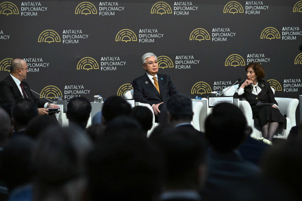 Мемлекет басшысы Анталия дипломатиялық форумының панелдік сессиясына қатысты