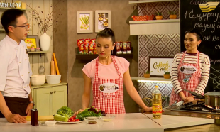 &laquo;Сиқырлы ас үй&raquo;. Әнші Динара Алжан, аспаз Манас Сқақ