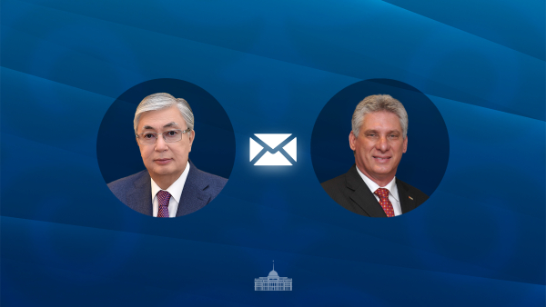 Мемлекет басшысы Куба Президентіне құттықтау жеделхатын жолдады