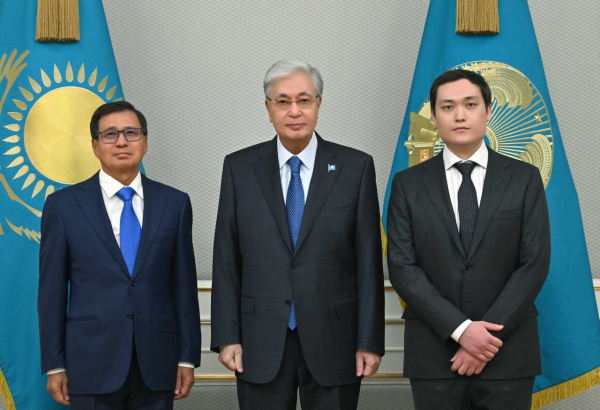 Президент принял казахстанских IT-предпринимателей Ерзата Дулата и Мурата Абдрахманова