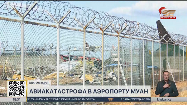 Президент выразил соболезнования в связи авиакатастрофой в Южной Корее