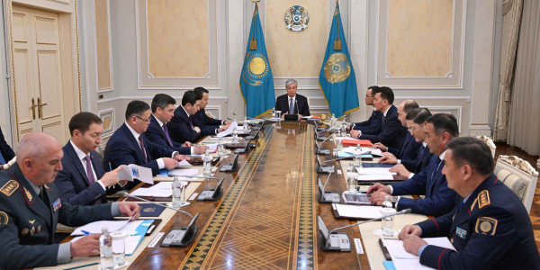 Глава государства провел очередное заседание Совета Безопасности