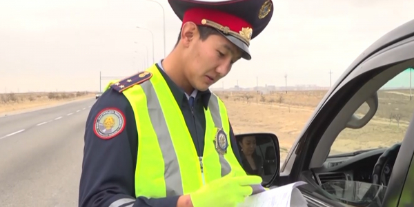 Больше 2500 тысяч штрафов выписали полицейские в Мангистауской области