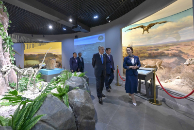 Қ. Тоқаев Қызылорда облысының тарихи-өлкетану музейінің қызметімен танысты