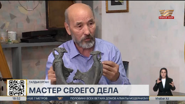 Уникальные скульптурные композиции создаёт житель Талдыкоргана