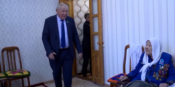 8 Марта отмечает единственная в Алматинской области женщина-ветеран ВОВ&nbsp;&nbsp;