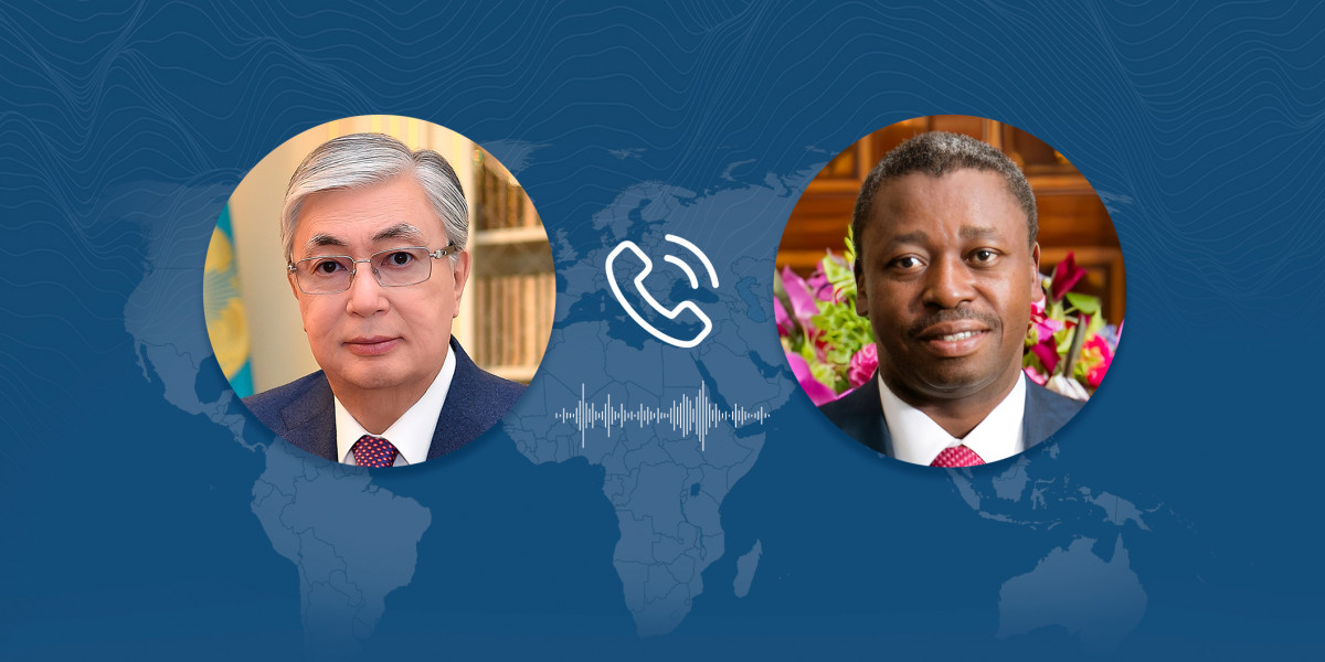 Состоялся телефонный разговор К. Токаева с Президентом Республики Того Фором Гнассингбе
