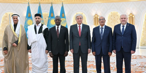 Президент Касым-Жомарт Токаев принял верительные грамоты у послов ряда государств