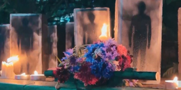 В Алматы художники почтили память работников лесного хозяйства