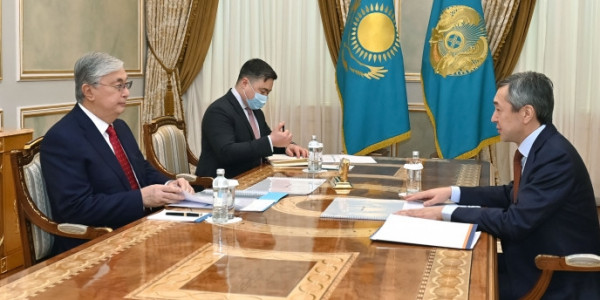 Президент &laquo;Атамекен&raquo; ҰКП президиумының төрағасы Райымбек Баталовты қабылдады