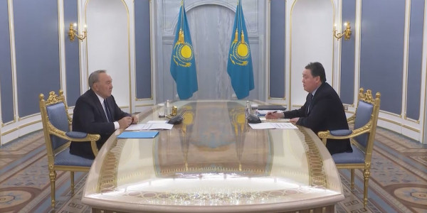 Елбасы Премьер-Министр Асқар Маминді қабылдады