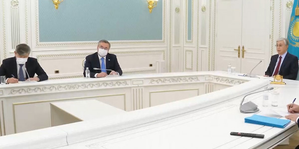 К. Токаев обсудил перспективы развития партнерства с главой МИД Турции