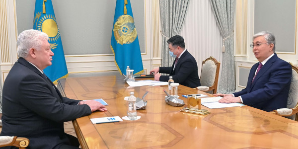 Глава государства принял президента авиакомпании SCAT