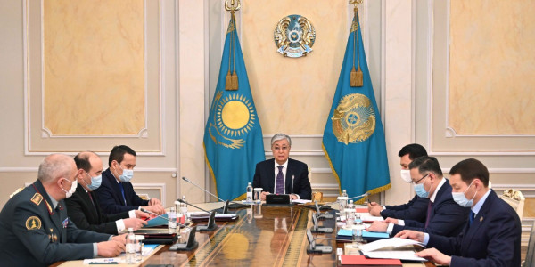 Президент Қауіпсіздік Кеңесінің отырысын өткізді