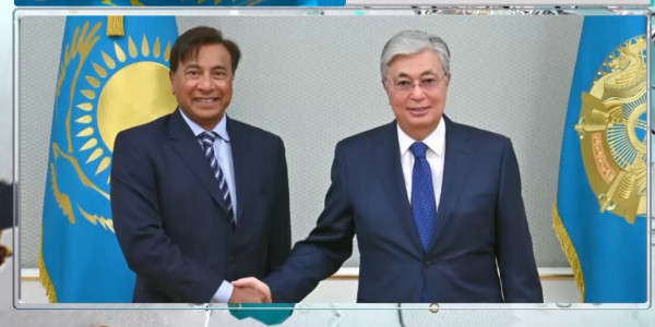 Президент РК Касым-Жомарт Токаев провел встречу с руководством &laquo;АрселорМиттал&raquo;