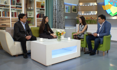 &laquo;Жаңа күн&raquo;. Драматург Нұрғали Ораз, актриса Нұржамал Әбілқияқызы