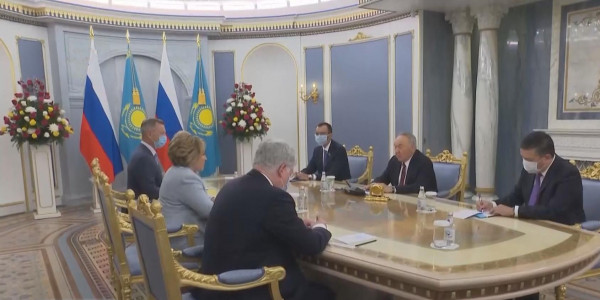 Елбасы Ресейдің Федералды Жиналысы Федерация Кеңесінің Төрайымымен кездесті