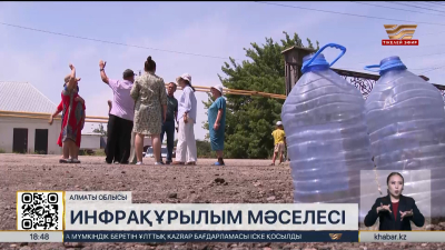 Көктоған ауылында инфрақұрылымы саласы ақсап тұр