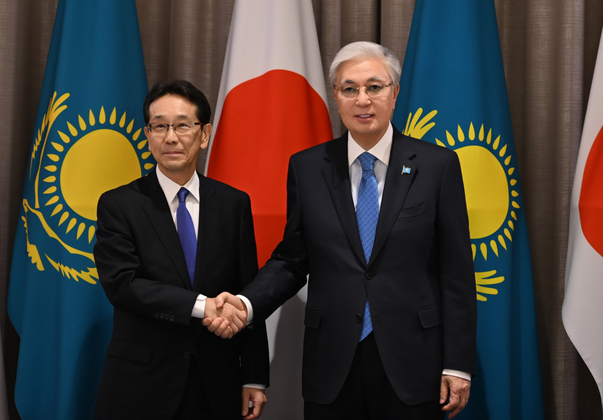 Қасым-Жомарт Тоқаев Komatsu компаниясы директорлар кеңесінің төрағасын қабылдады