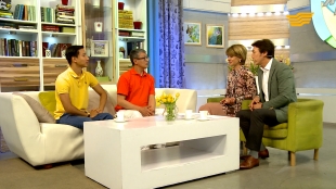 &laquo;Жаңа күн&raquo;. Инспектор балетной труппы ГАТОБ имени Абая Канат Каражанов, ведущий солист ГАТОБ имени Абая Нурлан Конокбаев