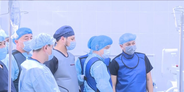 Түркістан облысының дәрігерлеріне шетелдік мамандар шеберлік сабағын өткізді