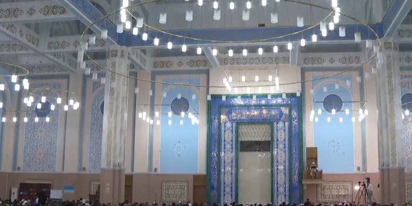 Как празднуется Курбан айт в столице?