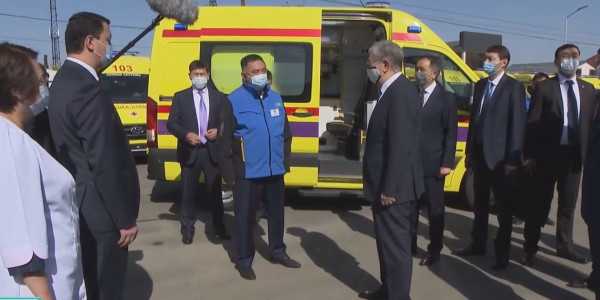 Президент коронавирусқа қарсы дайындық жұмыстарымен танысты
